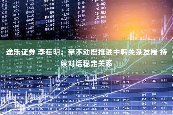 途乐证券 李在明：毫不动摇推进中韩关系发展 持续对话稳定关系