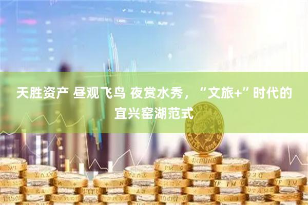 天胜资产 昼观飞鸟 夜赏水秀，“文旅+”时代的宜兴窑湖范式