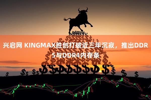 兴启网 KINGMAX胜创打破近三年沉寂，推出DDR5与DDR4内存条